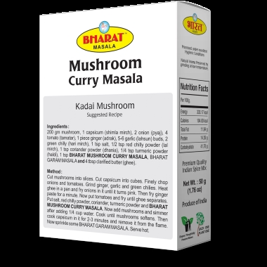 Bharat Mushroom curry Masala - Image 2