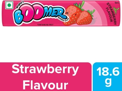 Boomer Strawberry Chewing Gum - Image 2