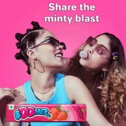 Boomer Strawberry Chewing Gum - Image 3