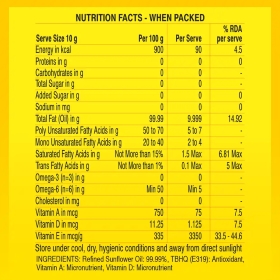 Freedom Refined Sunflower Oil - Image 4