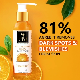 Good Vibes Anti Blemish Glow face Wash Vitamin C - Image 5