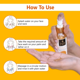 Good Vibes Anti Blemish Glow face Wash Vitamin C - Image 6