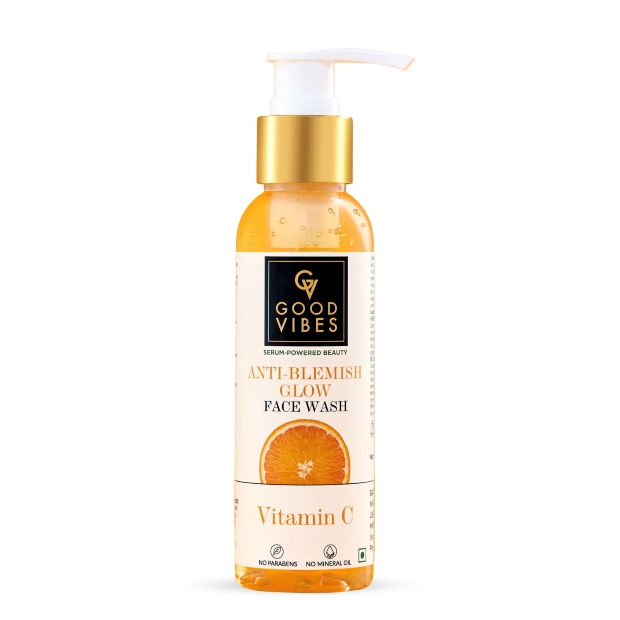 Good Vibes Anti Blemish Glow face Wash Vitamin C