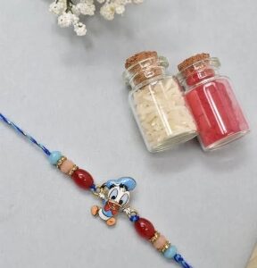 Baby Donald Duck Theme Rakhi