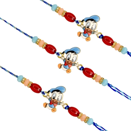Baby Donald Duck Theme Rakhi - Image 3