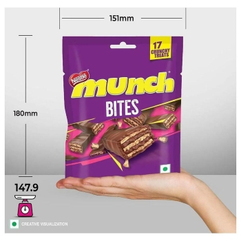 Nestle Munch Bites 17 Crunchy Treats - Image 2
