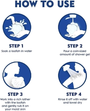 Nivea Shower Gel Waterlily & Oil - Image 4