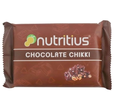 Nutritius Chocolate Peanut Chikki