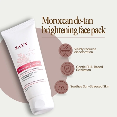 SAYY Moroccan De-tan Brightening Face Pack - Image 2