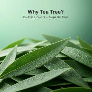 Good Vibes Tea Tree SPF 50 PA++++ | Daily Acne Care Glow | Non-Oily Sunscreen - Image 2