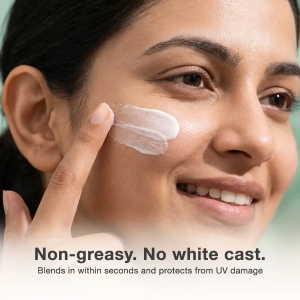 Good Vibes Tea Tree SPF 50 PA++++ | Daily Acne Care Glow | Non-Oily Sunscreen - Image 4
