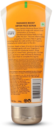 LOTUS HERBALS Radiance Boost Ubtan Face Scrub - Image 2