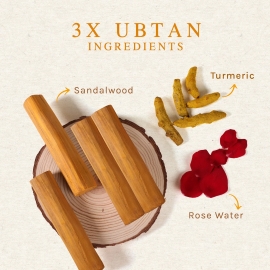 LOTUS HERBALS Radiance Boost Ubtan Face Scrub - Image 4