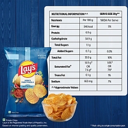 Lay's India's Magic Masala Potato Chips - Image 5