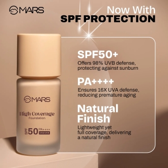 MARS High Coverage Liquid Foundation - Image 2