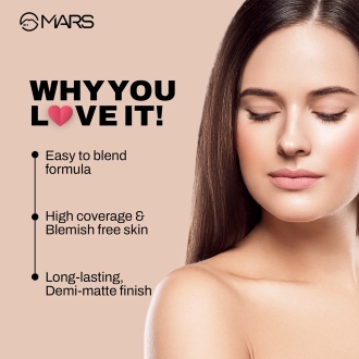 MARS High Coverage Liquid Foundation - Image 3