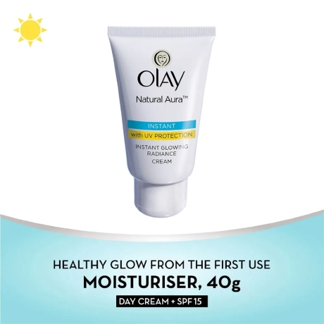 Olay Natural Aura| Instant Glowing Radiance cream - Image 3