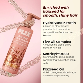 The Plant Fix Plix Flaxseed Ultrasmooth Advanced Shampoo - Image 3