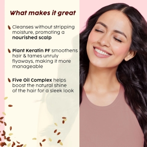 The Plant Fix Plix Flaxseed Ultrasmooth Advanced Shampoo - Image 4