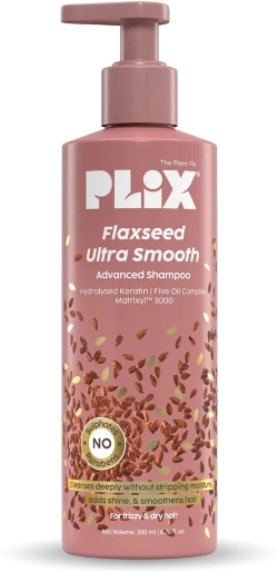 The Plant Fix Plix Flaxseed Ultrasmooth Advanced Shampoo