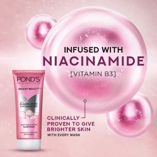 Ponds Bright Beauty ANTI - DULLNESS Face Wash - Image 2