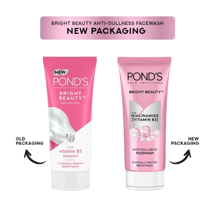 Ponds Bright Beauty ANTI - DULLNESS Face Wash - Image 5