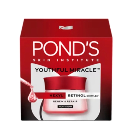Ponds Youthful Miracle Glow Night Cream