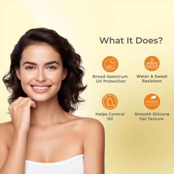 Brinton Sunscreen - SPF 50 PA+++ UV Doux Silicone Sunscreen Gel - Image 4