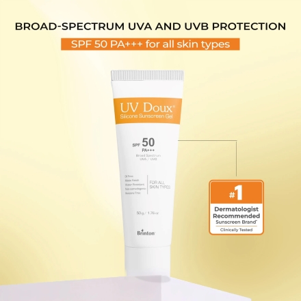 Brinton Sunscreen - SPF 50 PA+++ UV Doux Silicone Sunscreen Gel